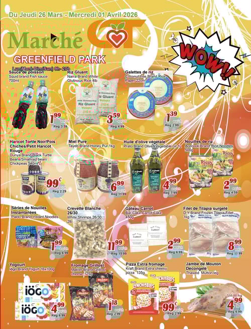 Circulaire Marché C & T - Greenfield Park - Page 1