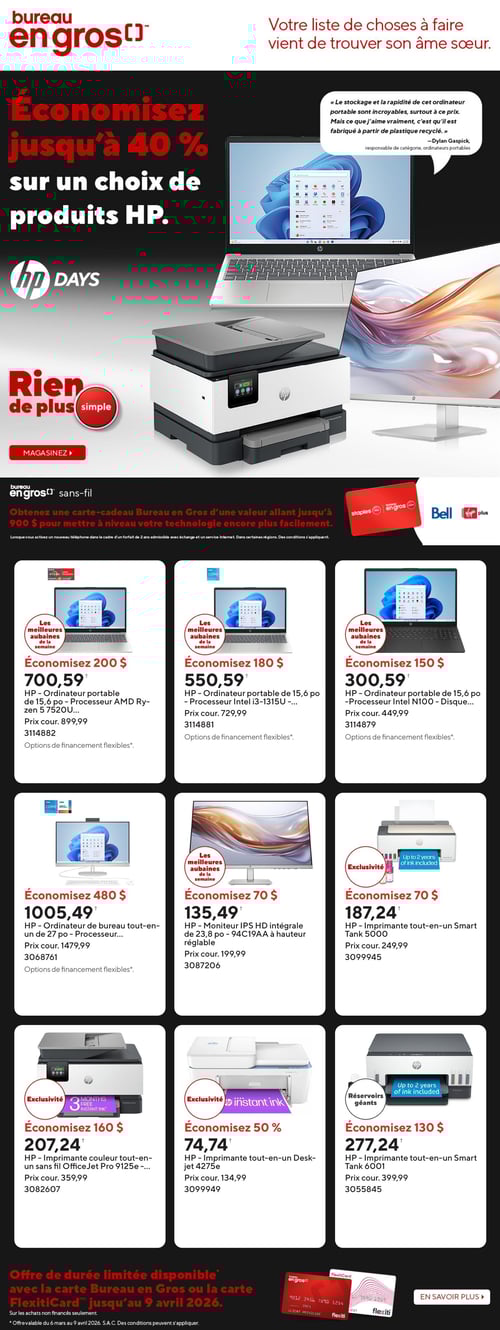 Circulaire Bureau en Gros - Page 1