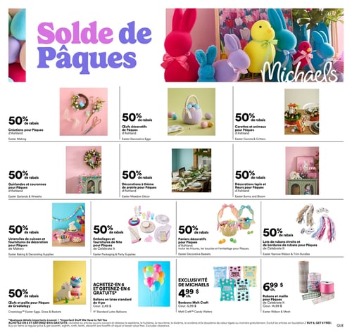 Circulaire Michaels - Page 1