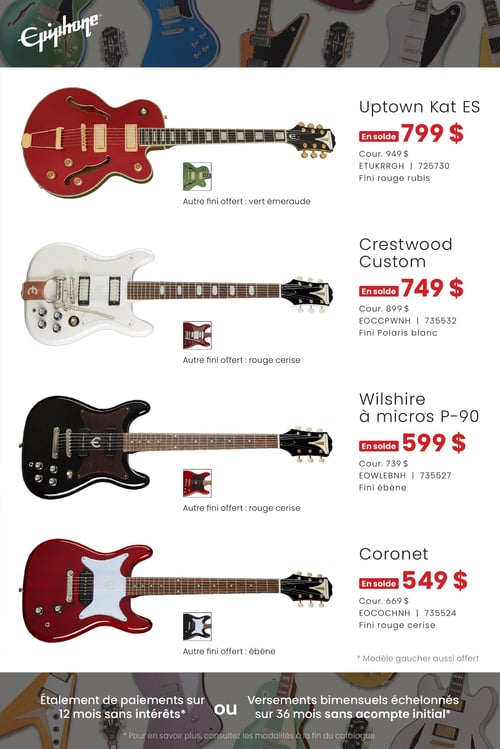 Circulaire Long & McQuade Instruments de Musique - Le mois Gibson - Page 18