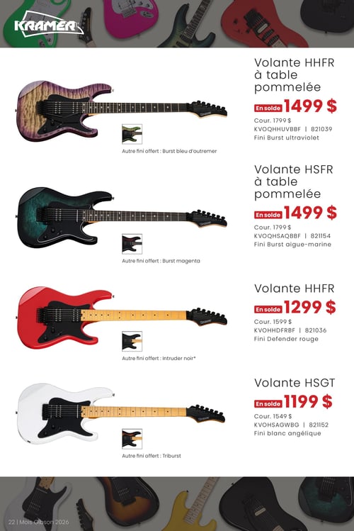 Circulaire Long & McQuade Instruments de Musique - Le mois Gibson - Page 22