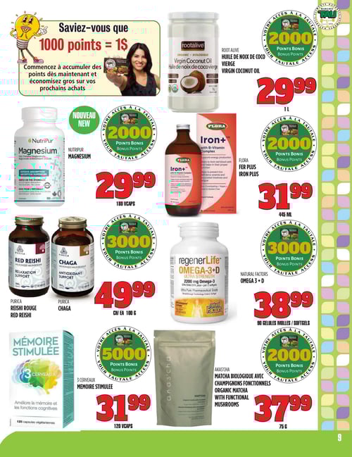 Circulaire TAU Marché d'alimentation Naturelle - Page 9