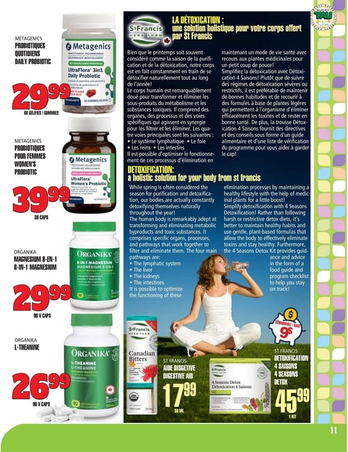 Circulaire TAU Marché d'alimentation Naturelle - Page 11