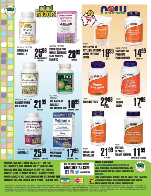 Circulaire TAU Marché d'alimentation Naturelle - Page 16