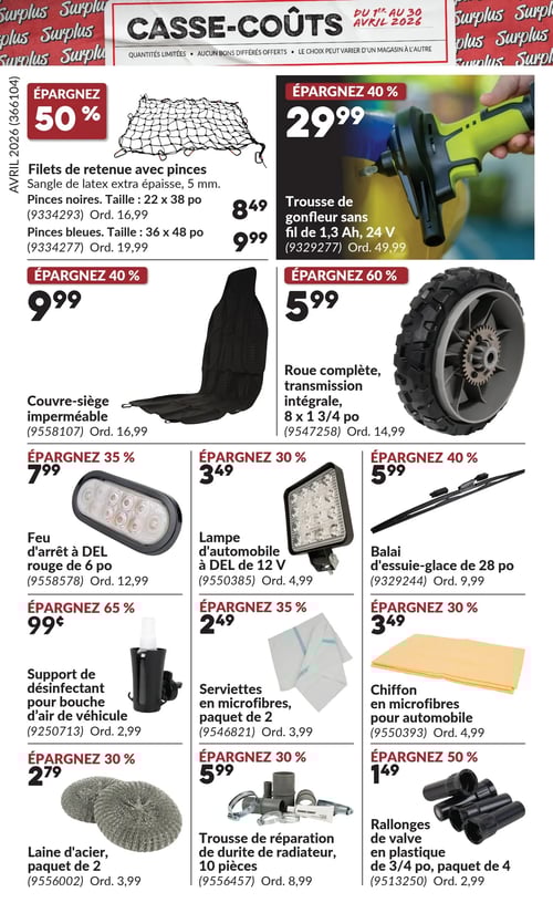 Circulaire Princess Auto - Casse-Coûts - Page 2