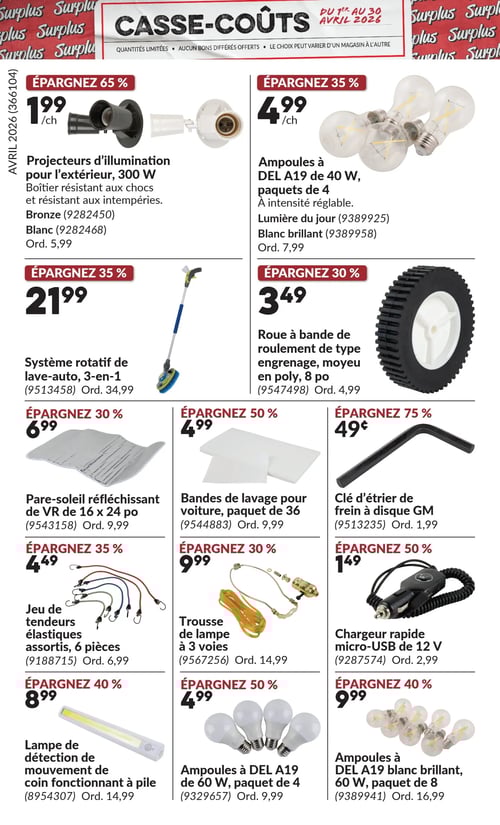 Circulaire Princess Auto - Casse-Coûts - Page 3