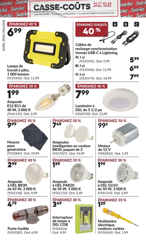 Circulaire Princess Auto - Casse-Coûts - Page 4