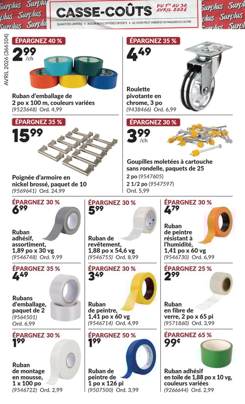 Circulaire Princess Auto - Casse-Coûts - Page 6