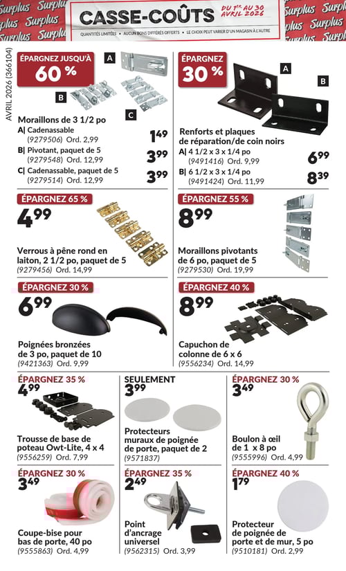 Circulaire Princess Auto - Casse-Coûts - Page 7