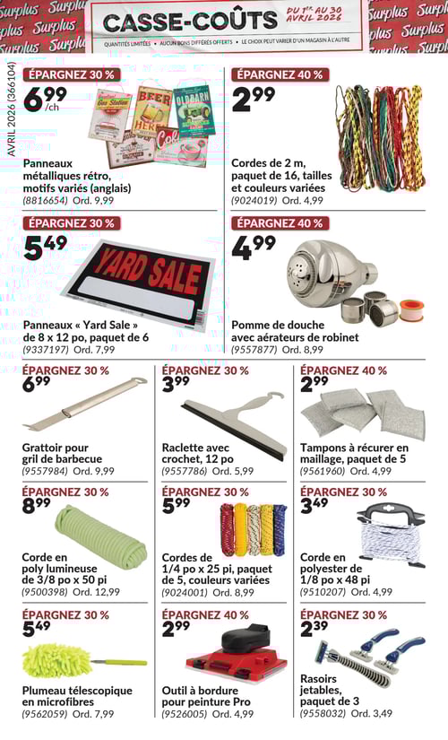 Circulaire Princess Auto - Casse-Coûts - Page 9