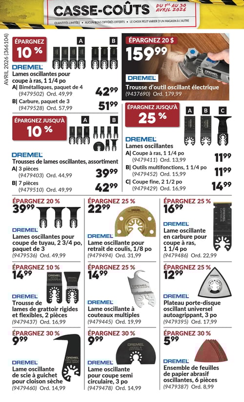 Circulaire Princess Auto - Casse-Coûts - Page 21