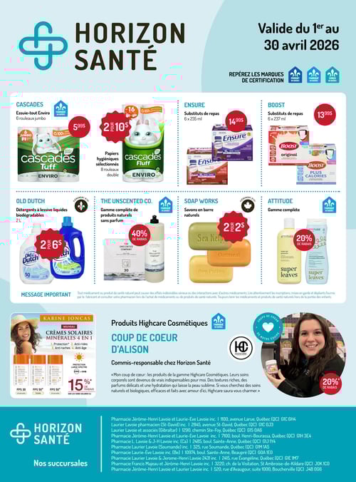 Circulaire Horizon Santé - Page 1