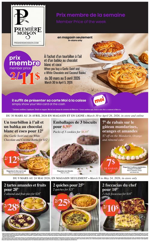 Circulaire Première Moisson - Page 1