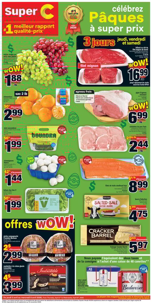 Circulaire Super C - Page 1