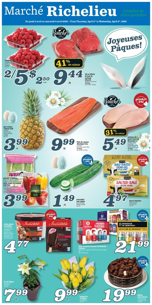 Circulaire Marché Richelieu - Page 1