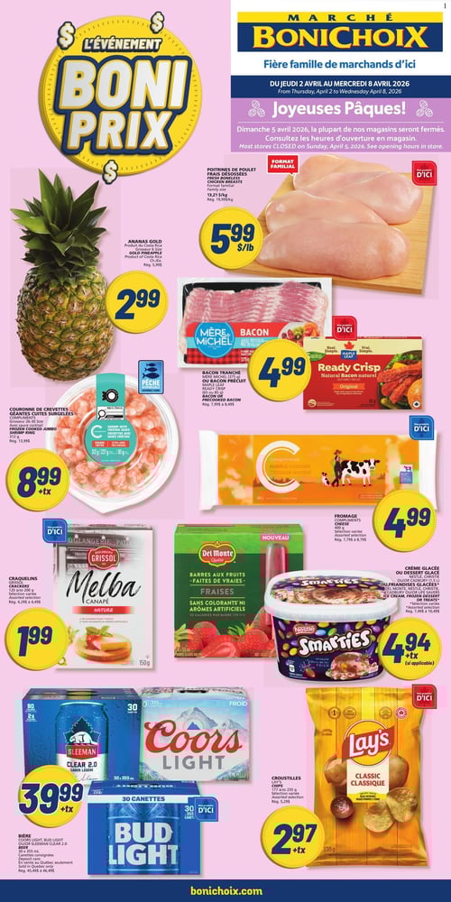 Circulaire Marché Bonichoix - Page 1