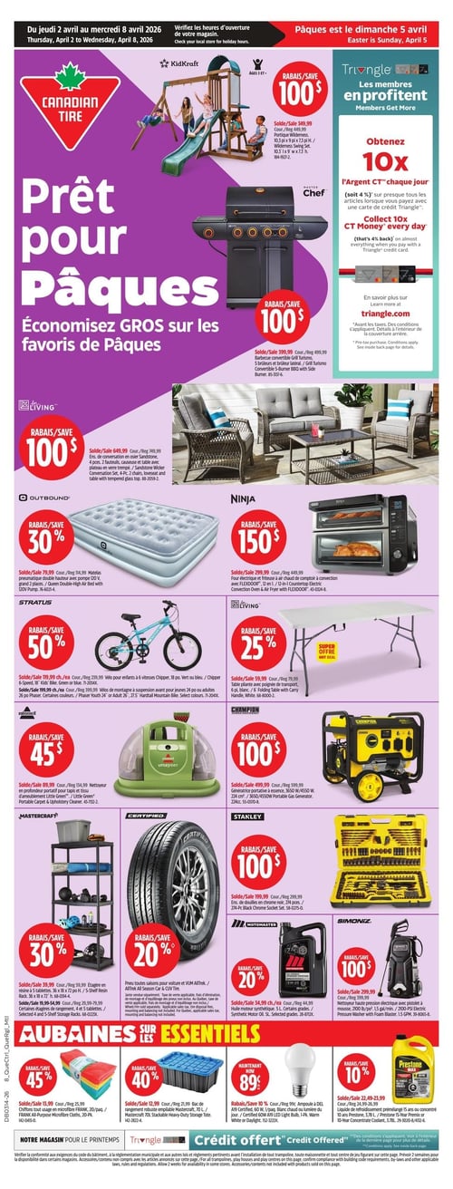 Circulaire Canadian Tire - Page 1