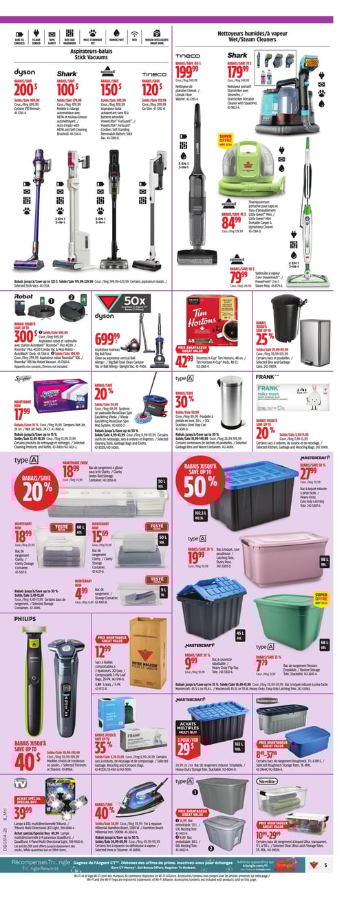 Circulaire Canadian Tire - Page 5