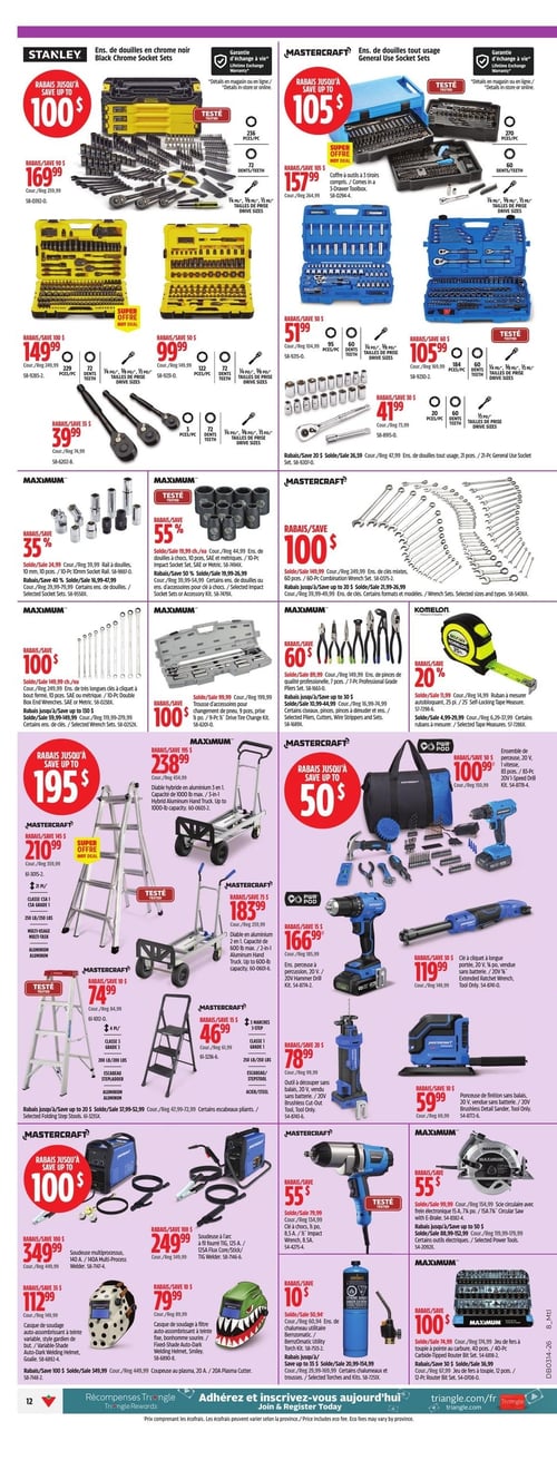 Circulaire Canadian Tire - Page 12