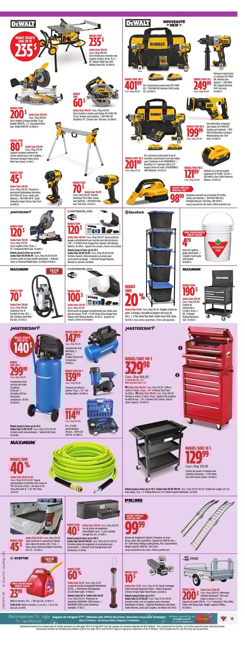 Circulaire Canadian Tire - Page 13