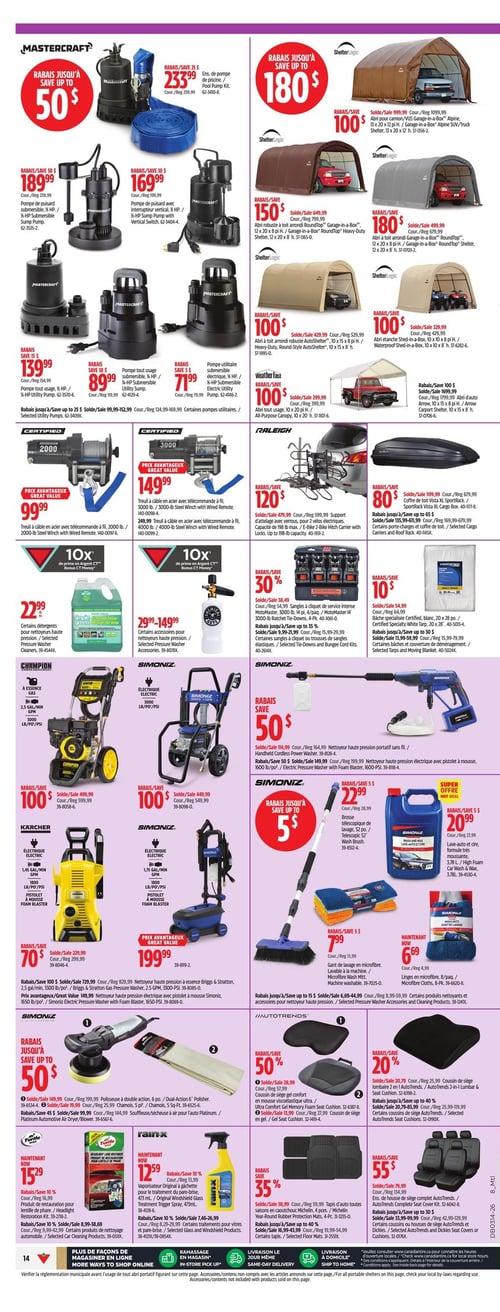 Circulaire Canadian Tire - Page 14