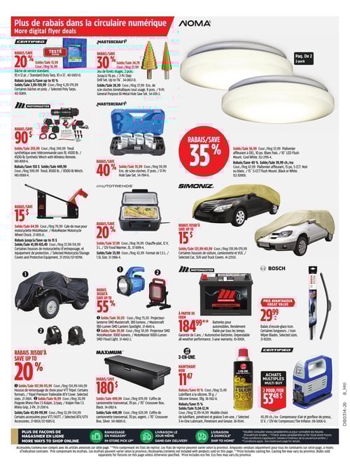 Circulaire Canadian Tire - Page 17
