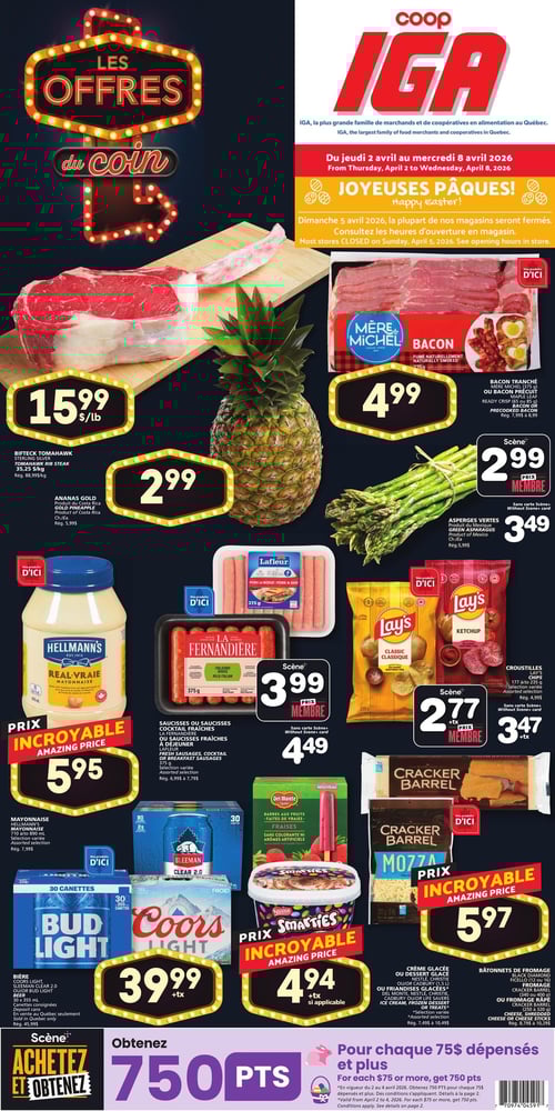 Circulaire IGA Coop - Îles de la Madeleine - Page 1