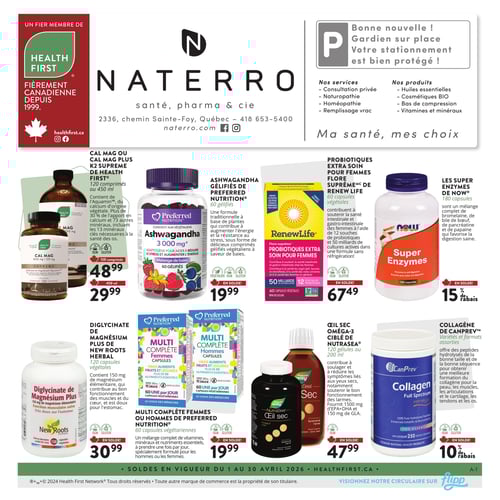 Circulaire Naterro - Page 1