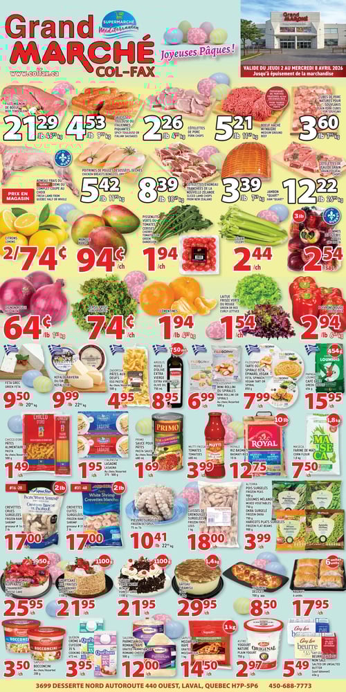 Circulaire Grand Marché Laval - Page 1