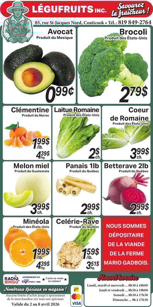 Circulaire Légufruits - Page 1