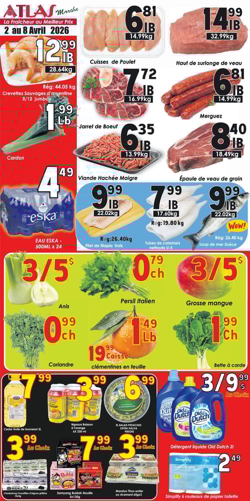 Circulaire Marché Atlas - Page 1