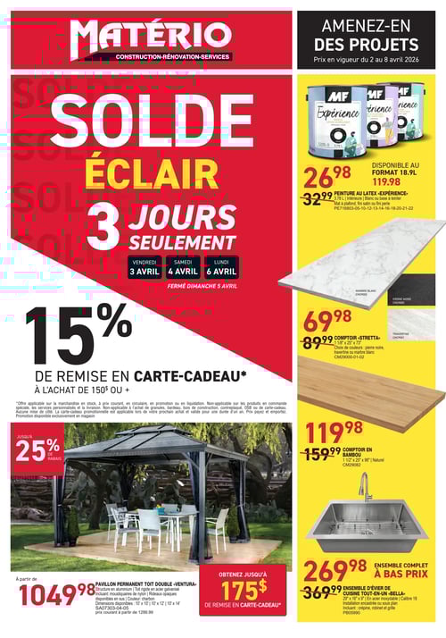 Circulaire Matério - Page 1