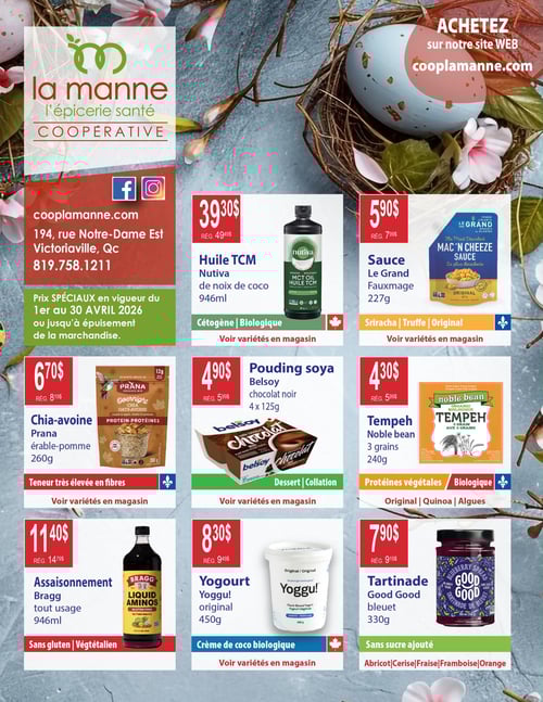 Circulaire Coopérative La Manne - Page 1