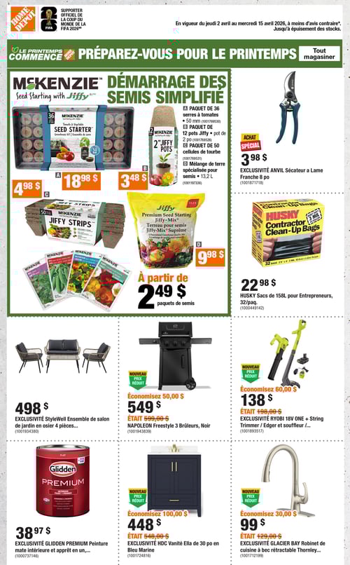 Circulaire Home Depot - Page 1