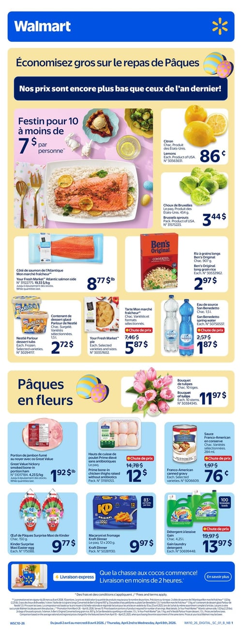 Circulaire Walmart - Page 1