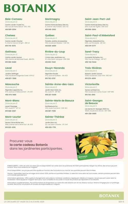 Circulaire Botanix - Page 7