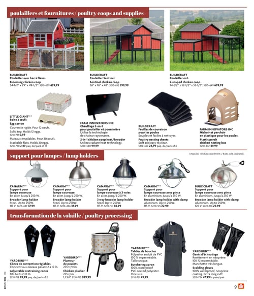 Circulaire Home Hardware - Vie à la ferme et rurale - Page 9