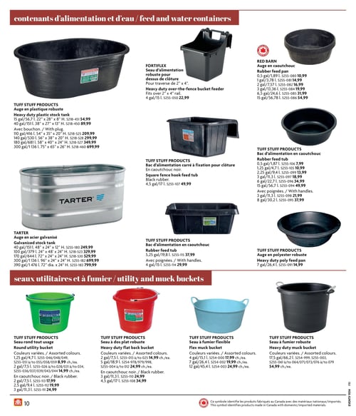 Circulaire Home Hardware - Vie à la ferme et rurale - Page 10