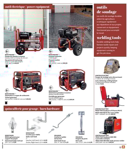Circulaire Home Hardware - Vie à la ferme et rurale - Page 15