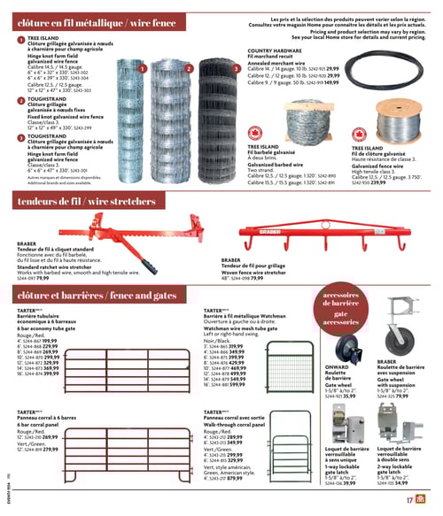 Circulaire Home Hardware - Vie à la ferme et rurale - Page 17