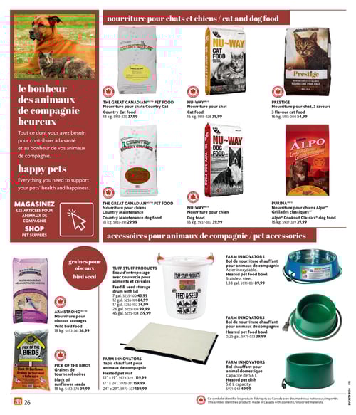 Circulaire Home Hardware - Vie à la ferme et rurale - Page 26