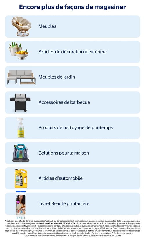 Circulaire Walmart - Printemps Simplifié - Page 29