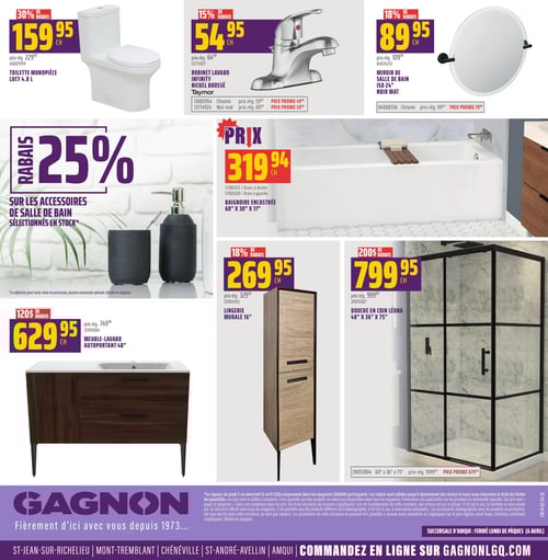 Circulaire GAGNON - La Grande Quincaillerie - Page 3