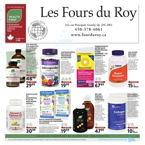 Circulaire Les Fours du Roy - Page 1