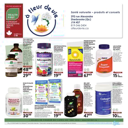 Circulaire À Fleur de Vie - Page 1