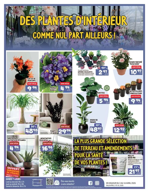Circulaire Centre Jardinage Granby - Page 2