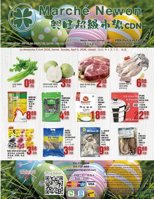 Circulaire Marché Newon Jean Talon - Page 1