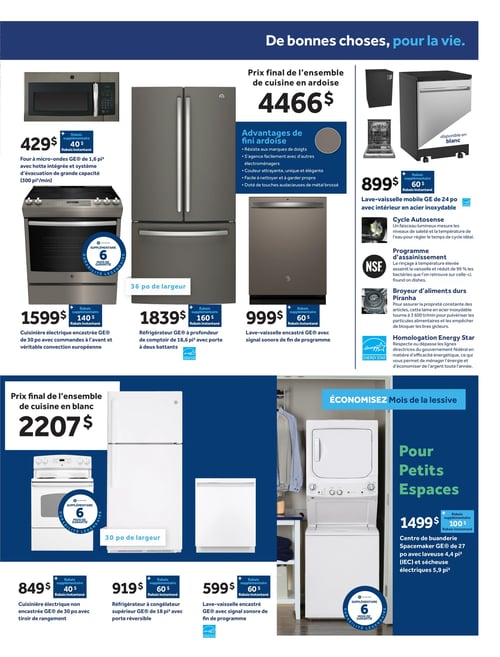 Circulaire Meubles Mont-Laurier - Rabais Printaniers - Page 5