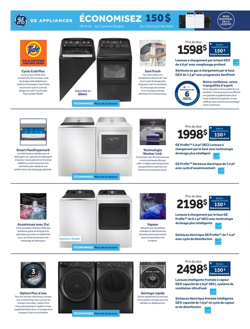 Circulaire Meubles Mont-Laurier - Rabais Printaniers - Page 6