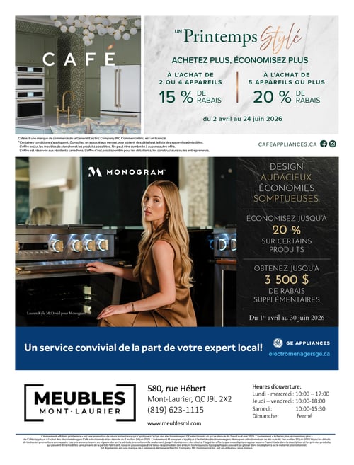 Circulaire Meubles Mont-Laurier - Rabais Printaniers - Page 8